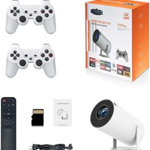X10 Plus Projector 4K Android me Game Console