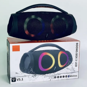 Boks me Bluetooth Booms Box 3 LED