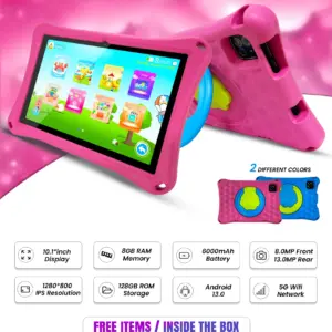 Oteeto K10 Kids Tablet | 5G Wifi | 8GB RAM + 256 GB ROM
