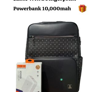 Cante WIWU Master Fingerprint Lock + Powerbank 10000 mAh